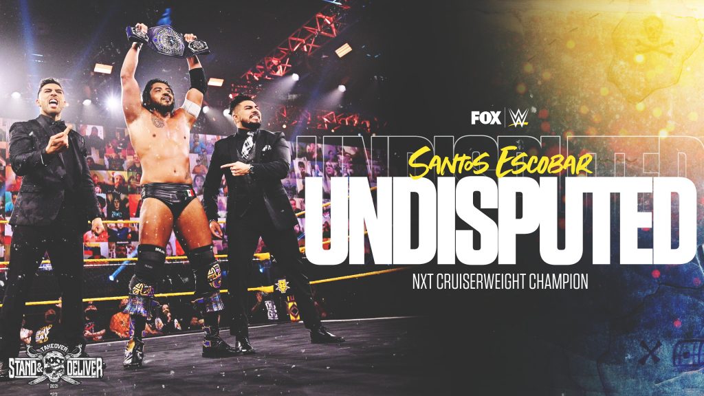 Santos Escobar retiene y unifica el Campeonato Peso Crucero de NXT en Stand & Deliver