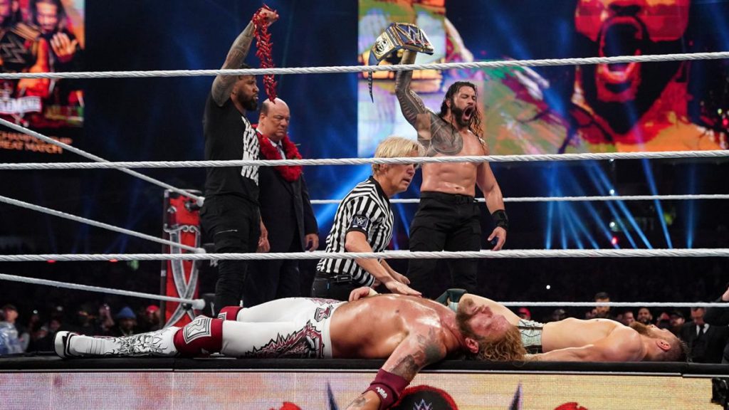 Roman Reigns retiene el Campeonato Universal en WrestleMania 37