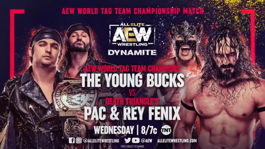 All Elite Wrestling anuncia dos combates titulares para la próxima semana en AEW Dynamite