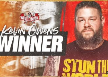 Kevin Owens vence a Sami Zayn en WrestleMania 37