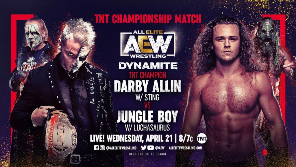 Darby Allin vs. Jungle Boy la próxima en AEW Dynamite