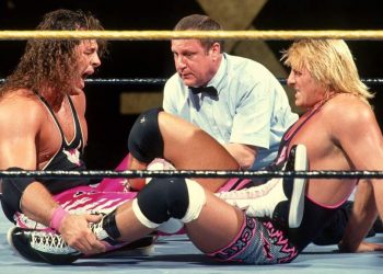 La batalla de los Hart en WrestleMania X