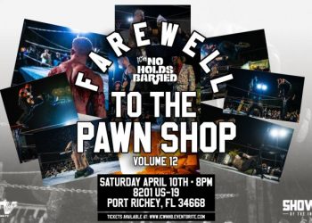 Resultados ICW No Holds Barred Vol. 12: Farewell To The Pawn Shop