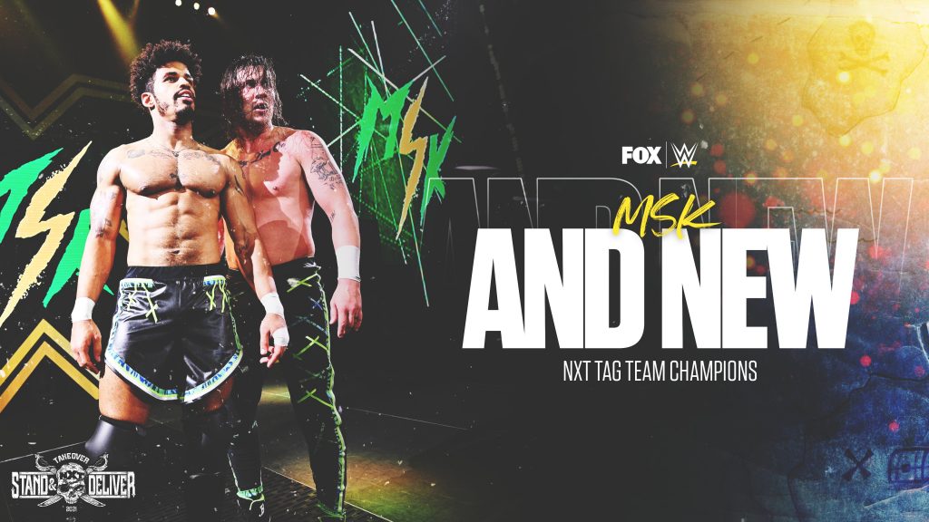 MSK ganan los Campeonatos por Parejas de NXT en Stand & Deliver