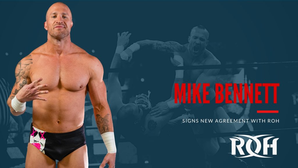 Mike Bennett renueva con ROH