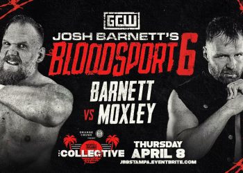 Josh Barnett y Jon Moxley se enfrentarán en GCW Bloodsport 6