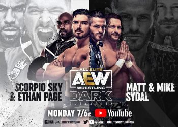 AEW Dark Elevation: combates anunciados para el 5 de abrl