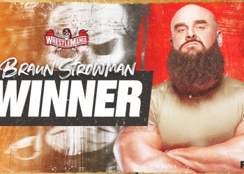 Braun Strowman derrota a Shane McMahon en WrestleMania 37