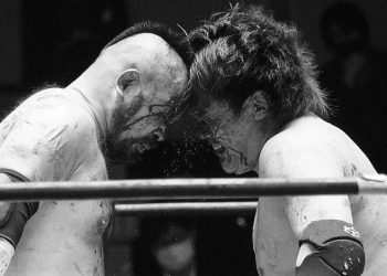 Sigiura y Ueki en el main event de FREEDOMS