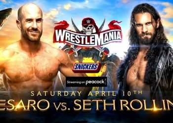 Apuestas WWE WrestleMania 37: Seth Rollins vs. Cesaro