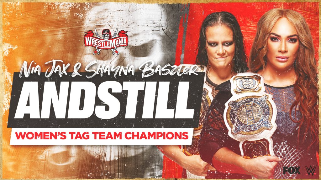 Shayna Baszler y Nia Jax retienen los Campeonatos por Parejas Femeninos en la segunda noche de WrestleMania 37