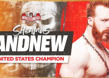 Sheamus gana el Campeonato de Estados Unidos en WrestleMania 37