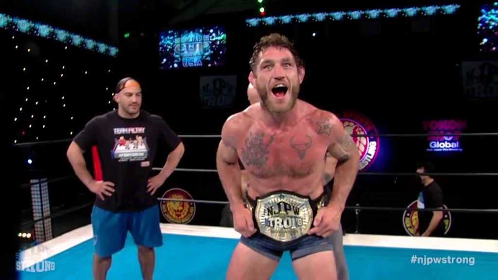 Tom Lawlor, primer Campeón Strong Openweight