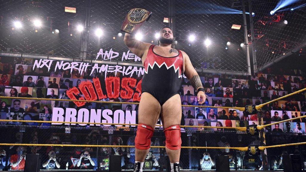 Bronson Reed, nuevo campeón norteamericano de NXT