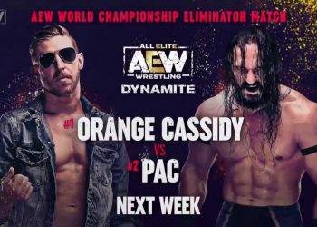 Orange Cassidy y PAC lucharán en Dynamite por ser el aspirante al Campeonato Mundial de AEW en Double or Nothing 2021