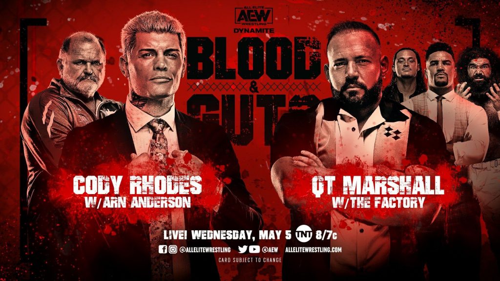 Previa AEW Dynamite: Blood and Guts