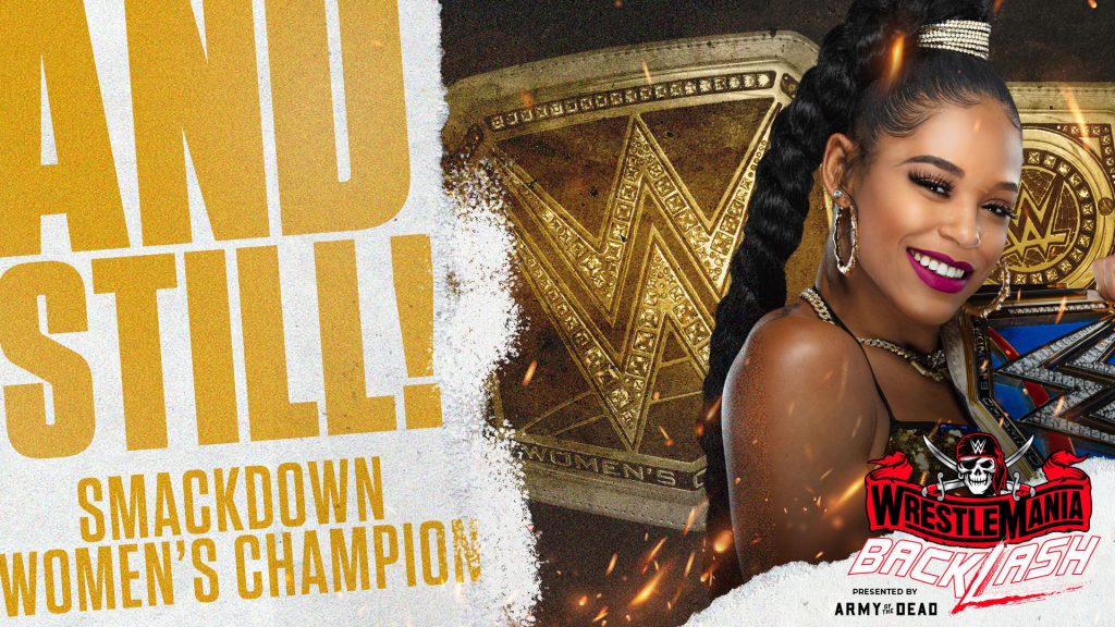 Bianca Belair retiene el Campeonato Femenino de SmackDown en WrestleMania Backlash 2021