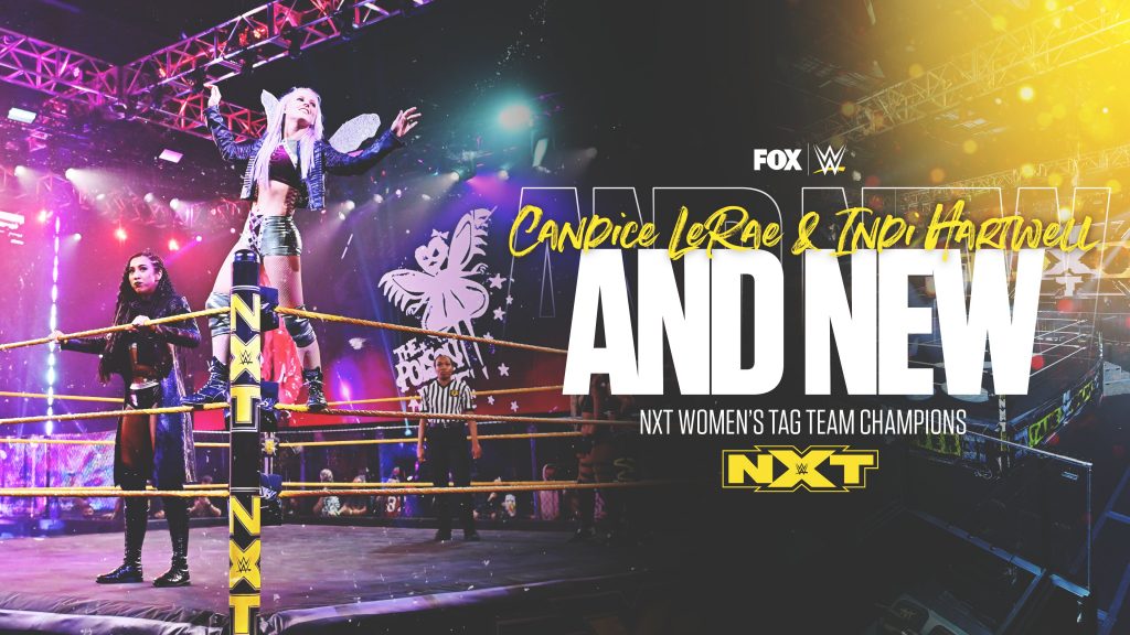 Candice LeRae e Indi Hartwell ganan los Campeonatos Femeninos por Parejas de NXT