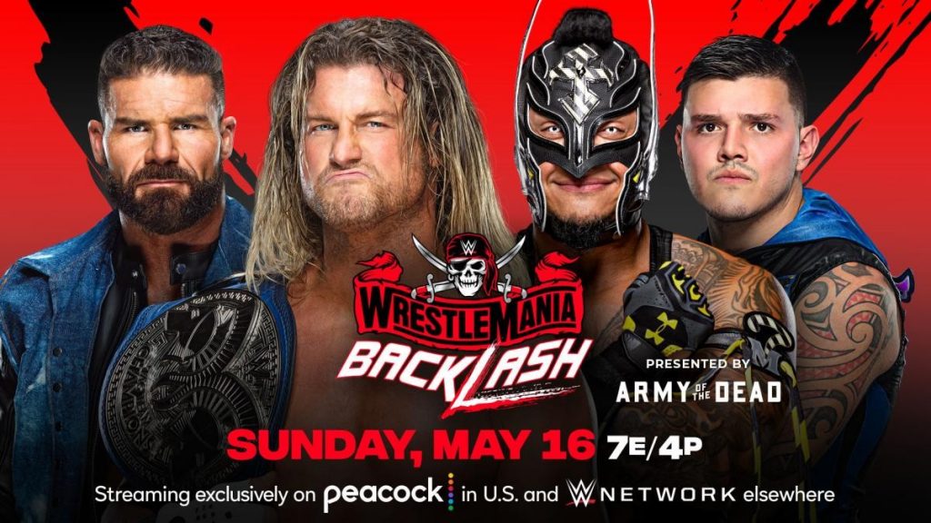 Apuestas WWE WrestleMania Backlash: The Dirty Dawgs vs. Dominik y Rey Mysterio