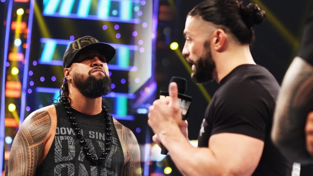 Jimmy Uso y Roman Reigns en SmackDown