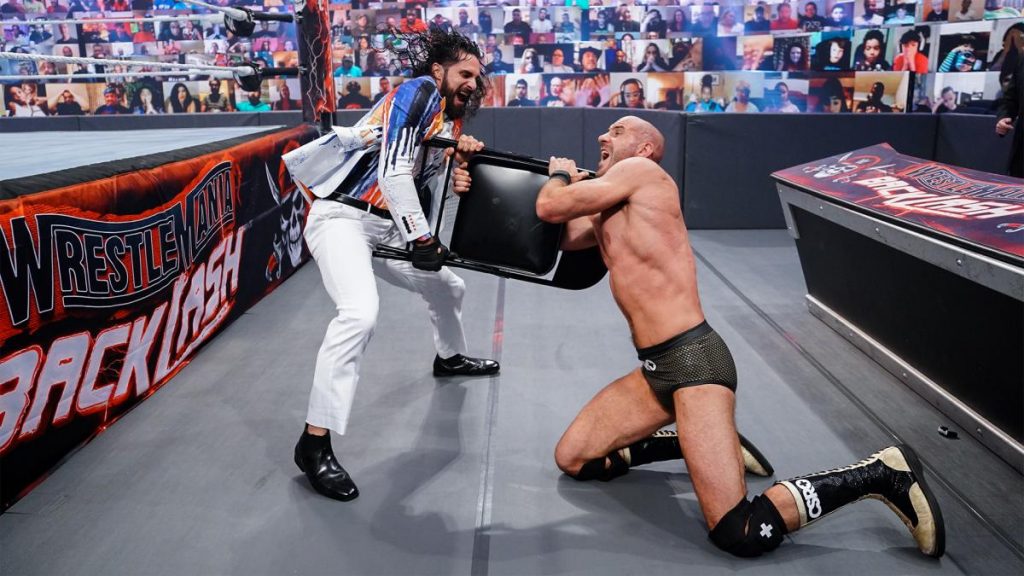 Seth Rollins explicó la razón su ataque a Cesaro en WrestleMania Backlash