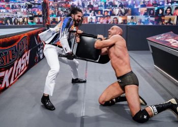 Seth Rollins explicó la razón su ataque a Cesaro en WrestleMania Backlash