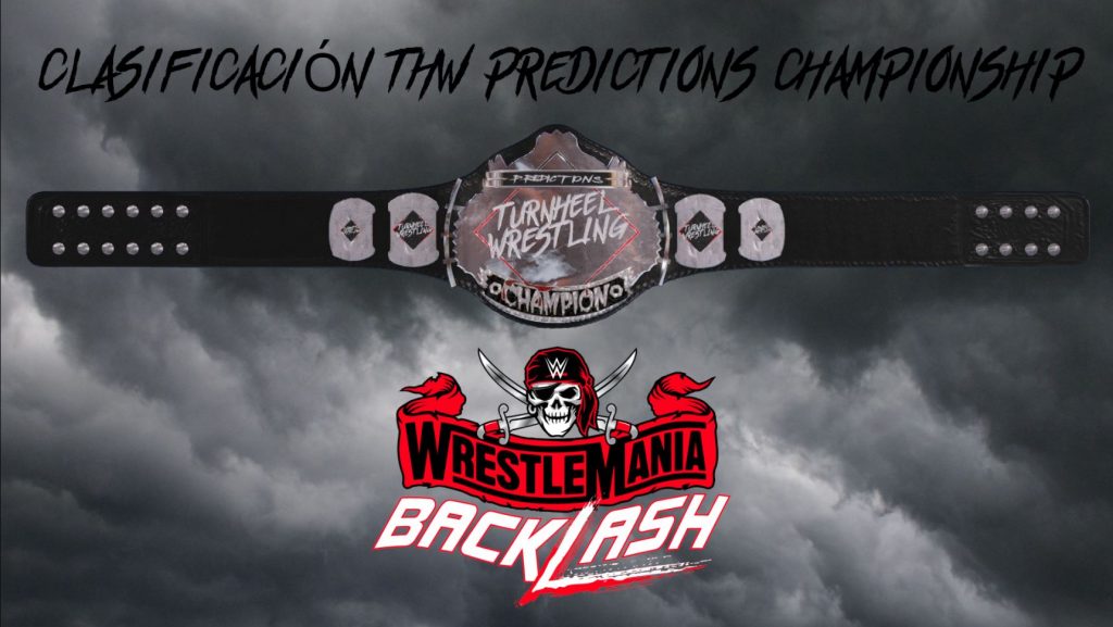Clasificación WrestleMania Backlash | THW Predictions Championship