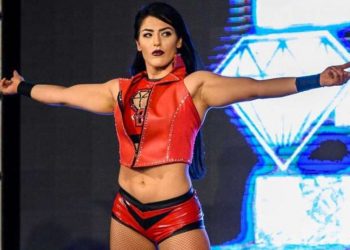 Tessa Blanchard entrena junto a una estrella de AEW