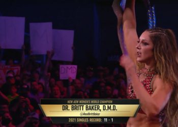 Britt Baker gana el Campeonato Femenino de AEW en Double or Nothing 2021