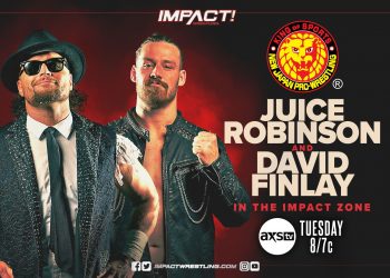 Futuro de Juice Robinson y David Finlay en IMPACT Wrestling