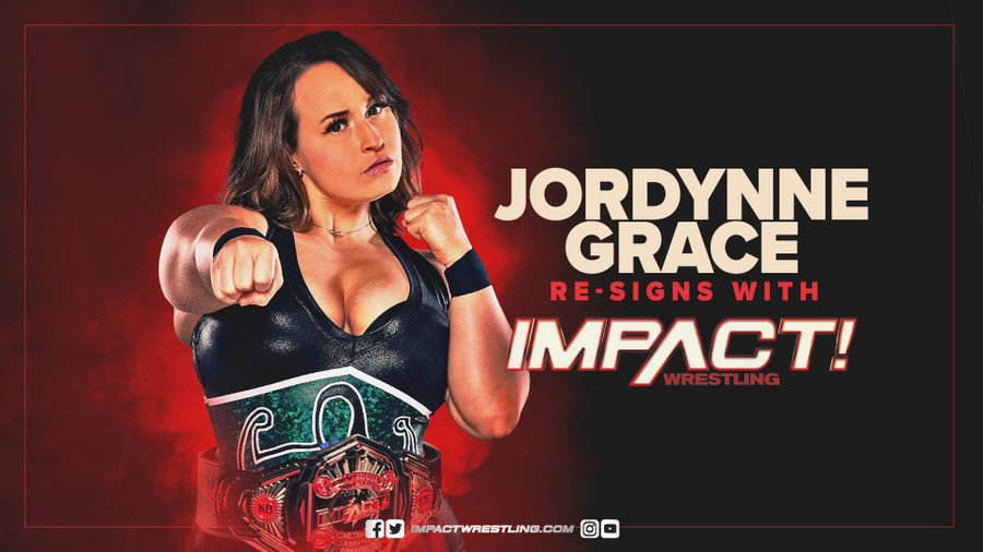 Jordynne Grace renueva con IMPACT Wrestling
