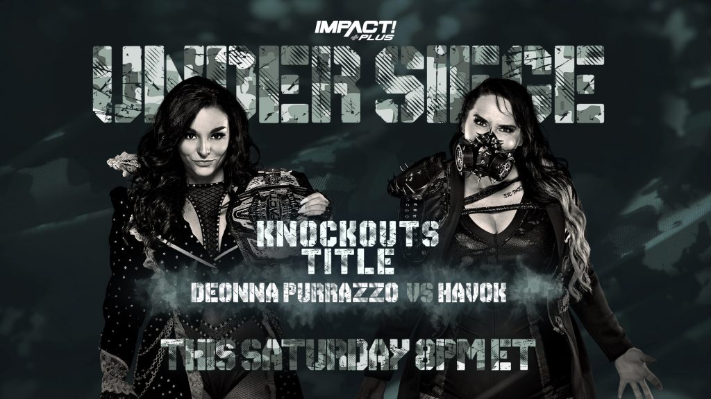 Deonna Purrazzo defenderá el Campeonato de Knockouts ante Havok en Under Siege 2021