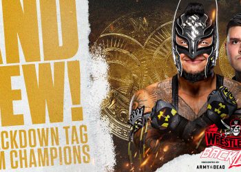 Rey Mysterio y Dominik Mysterio ganan los Campeonatos por Parejas de SmackDown en WrestleMania Backlash 2021
