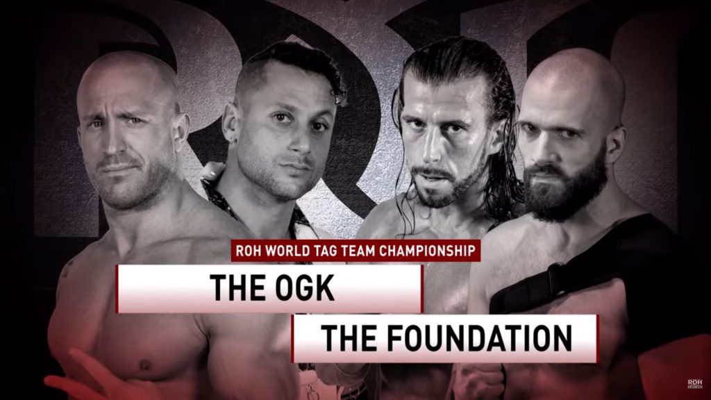 The Foundation defenderán los Campeonatos por Parejas de ROH ante The OGK Cartelera ROH 21 de mayo de 2021 Resultados ROH 21 de mayo de 2021