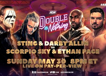 Sting y Darby Allin se enfrentarán a Scorpio Sky y Ethan Page en AEW Double or Nothing 2021
