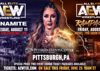 All Elite Wrestling revela la ubicación del primer show de AEW Rampage