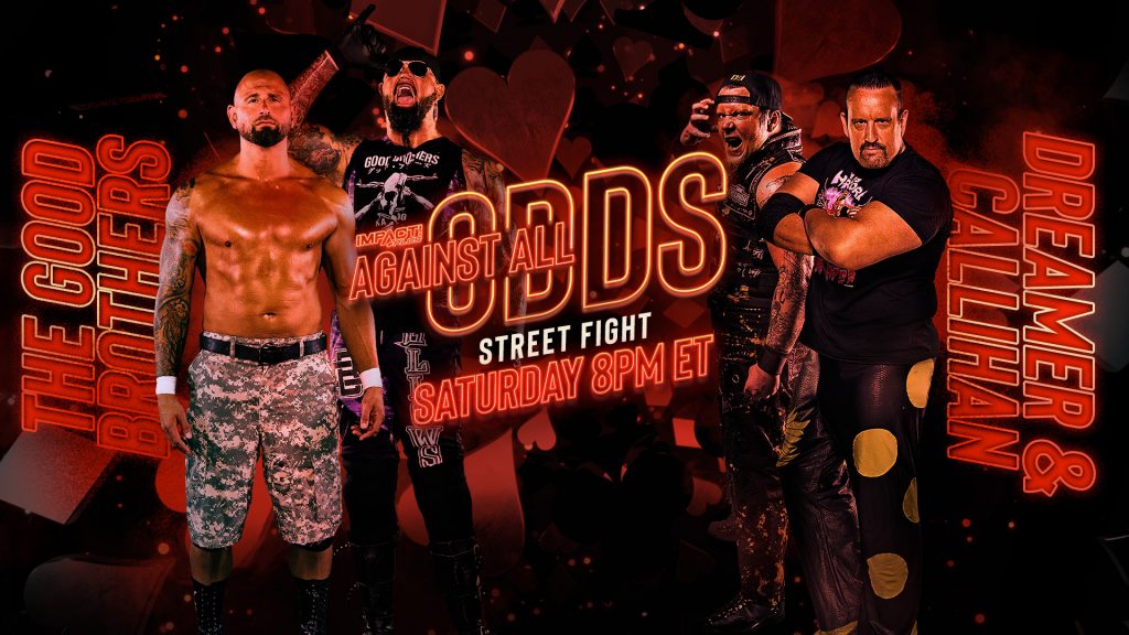 The Good Brothers se enfrentarán a Sami Callihan y Tommy Dreamer en IMPACT Against All Odds 2021