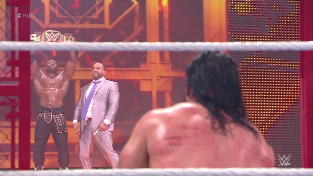 Bobby Lashley retiene el Campeonato de WWE en WWE Hell in a Cell 2021