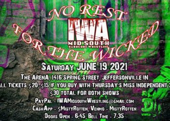 Resultados IWA MS No Rest For The Wicked 2021