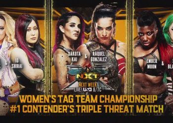 WWE NXT anuncia luchas para su próximo programa