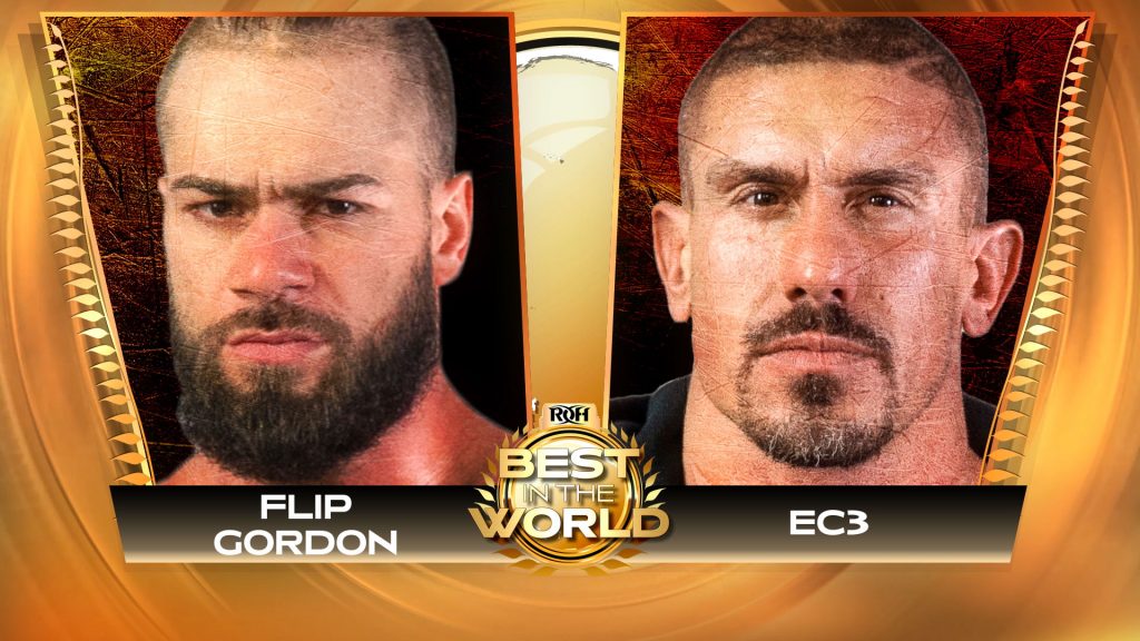 EC3 vs. Flip Gordon se añadirán a ROH Best of the World 2021