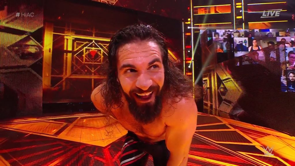 Seth Rollins derrota a Cesaro en WWE Hell in a Cell 2021