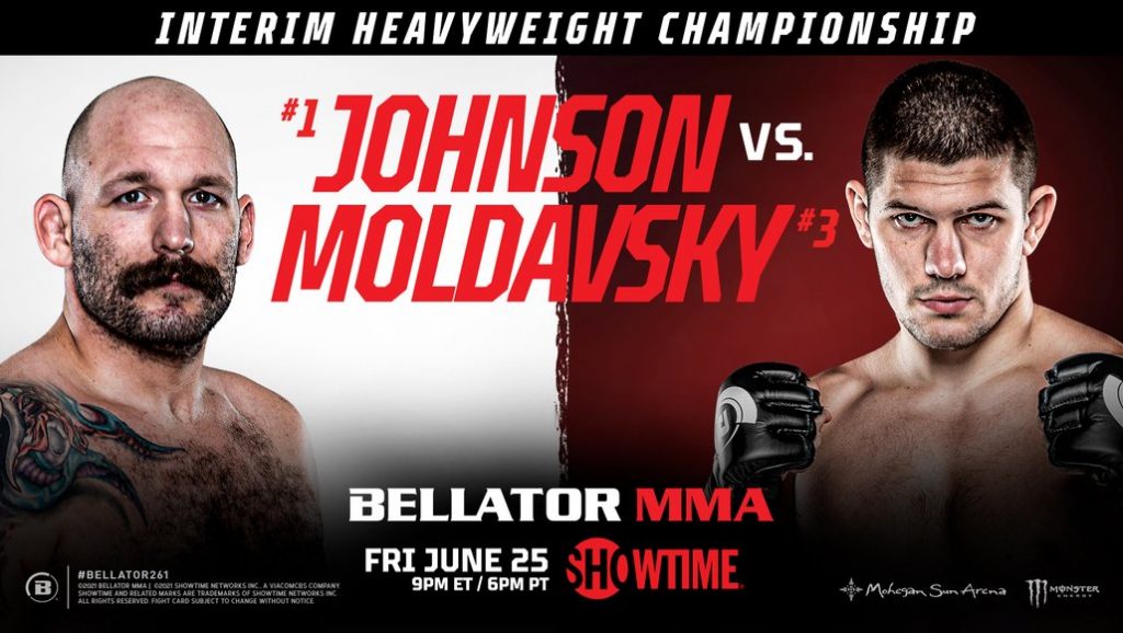 Cartelera Bellator 261: Johnson vs. Moldavsky actualizada Resultados Bellator 261: Johnson vs. Moldavsky