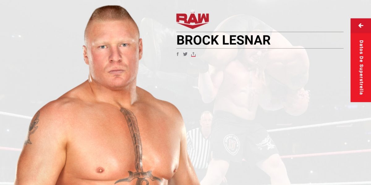 Brock Lesnar vuelve a formar parte de WWE RAW