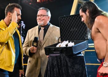 LA Knight y Cameron Grimes en NXT