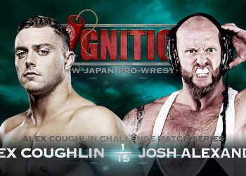 Josh Alexander debutará esta semana en NJPW STRONG