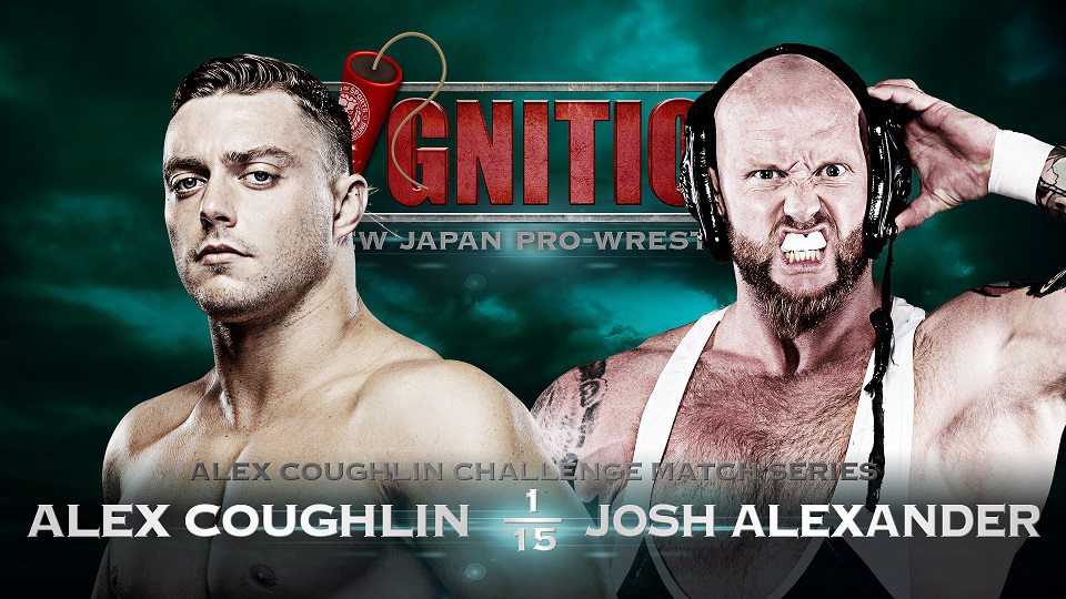 Josh Alexander debutará esta semana en NJPW STRONG