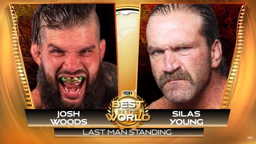 Josh Woods y Silas Young volverán a enfrentarse en ROH Best of the World 2021