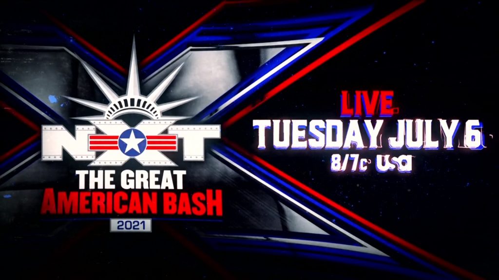WWE anuncia NXT Great American Bash 2021