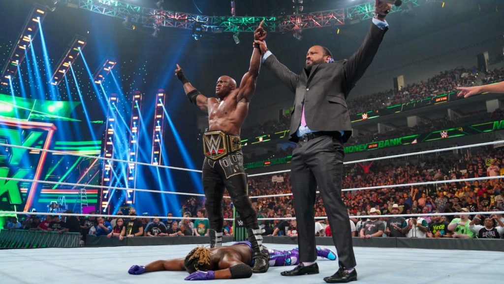 Bobby Lashley retiene el Campeonato de WWE en WWE Money in the Bank 2021